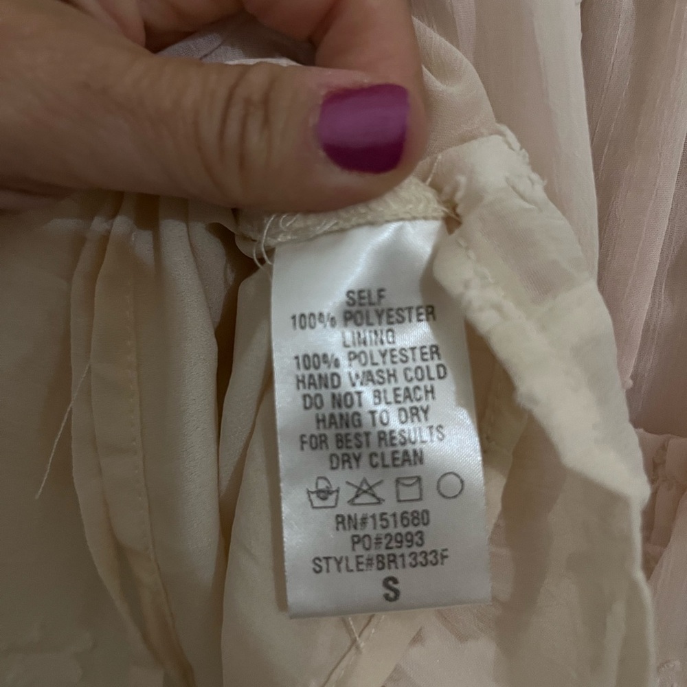 Native Daughters Beige Star-Patterned Mini Dress - image 5